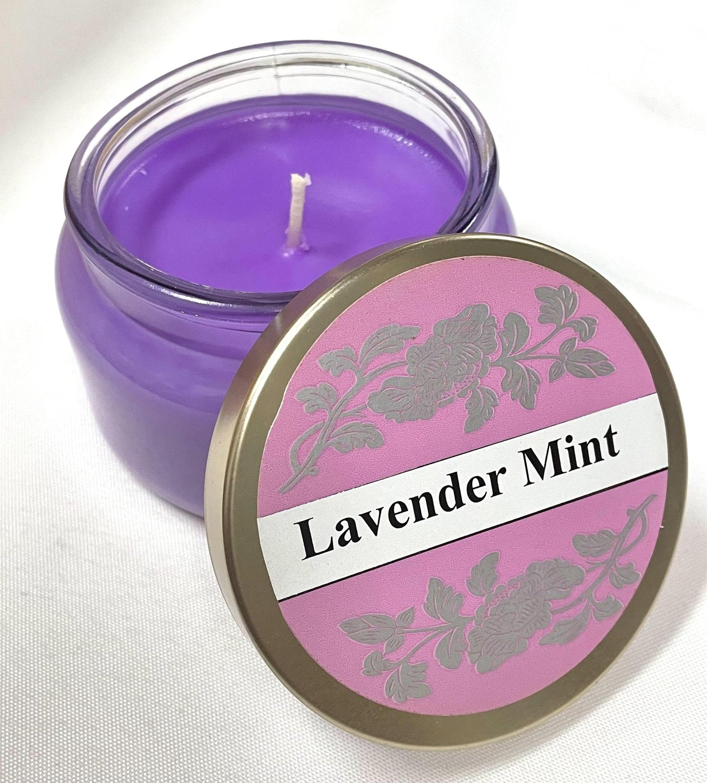 Square Candles - 8oz Soy Wax Jars