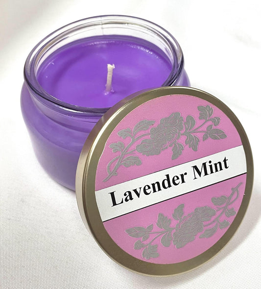 Square Candles - 8oz Soy Wax Jars