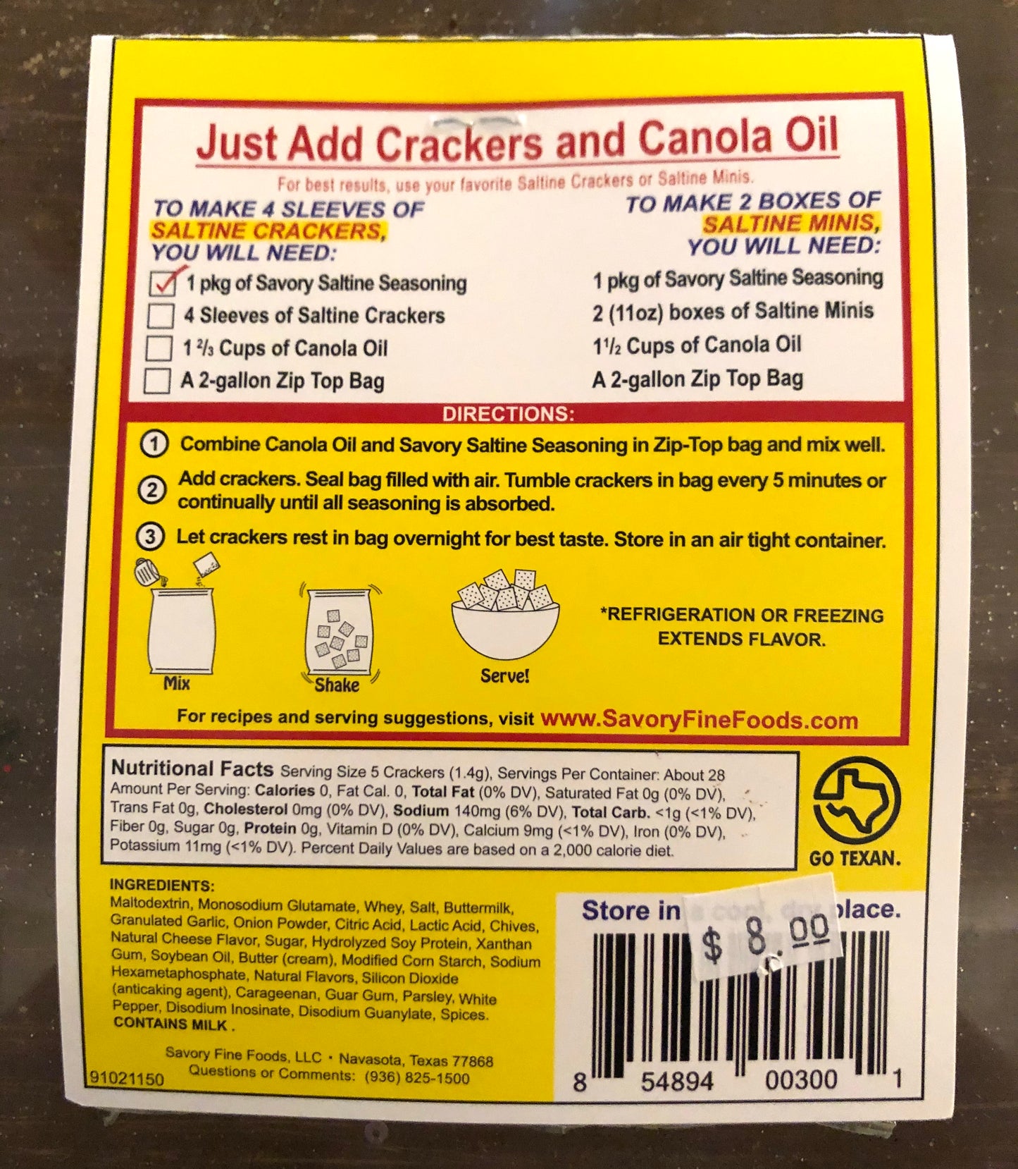 Savory Snack Mix - Original