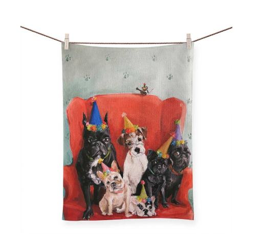 The Entertainer Tea Towel