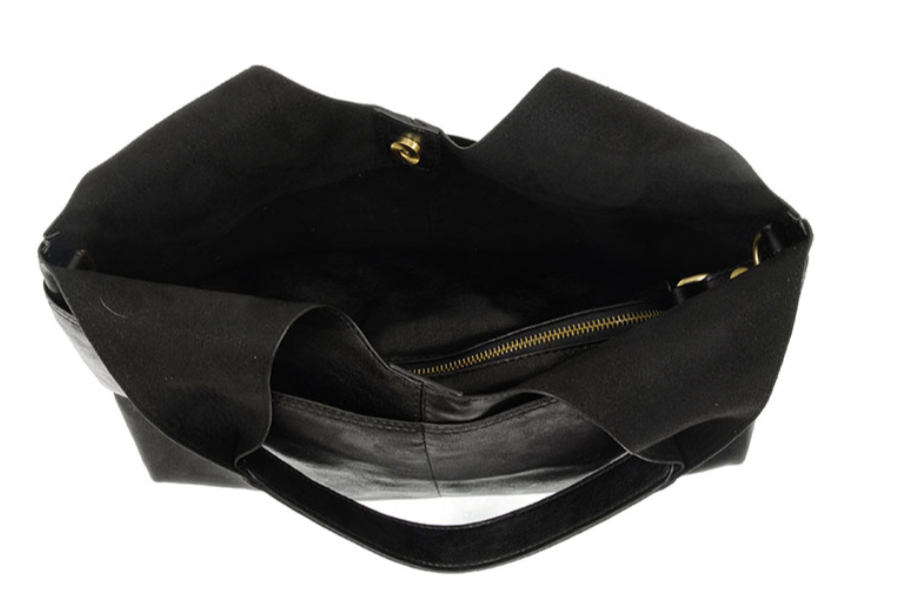 Black Val Hobo Bag