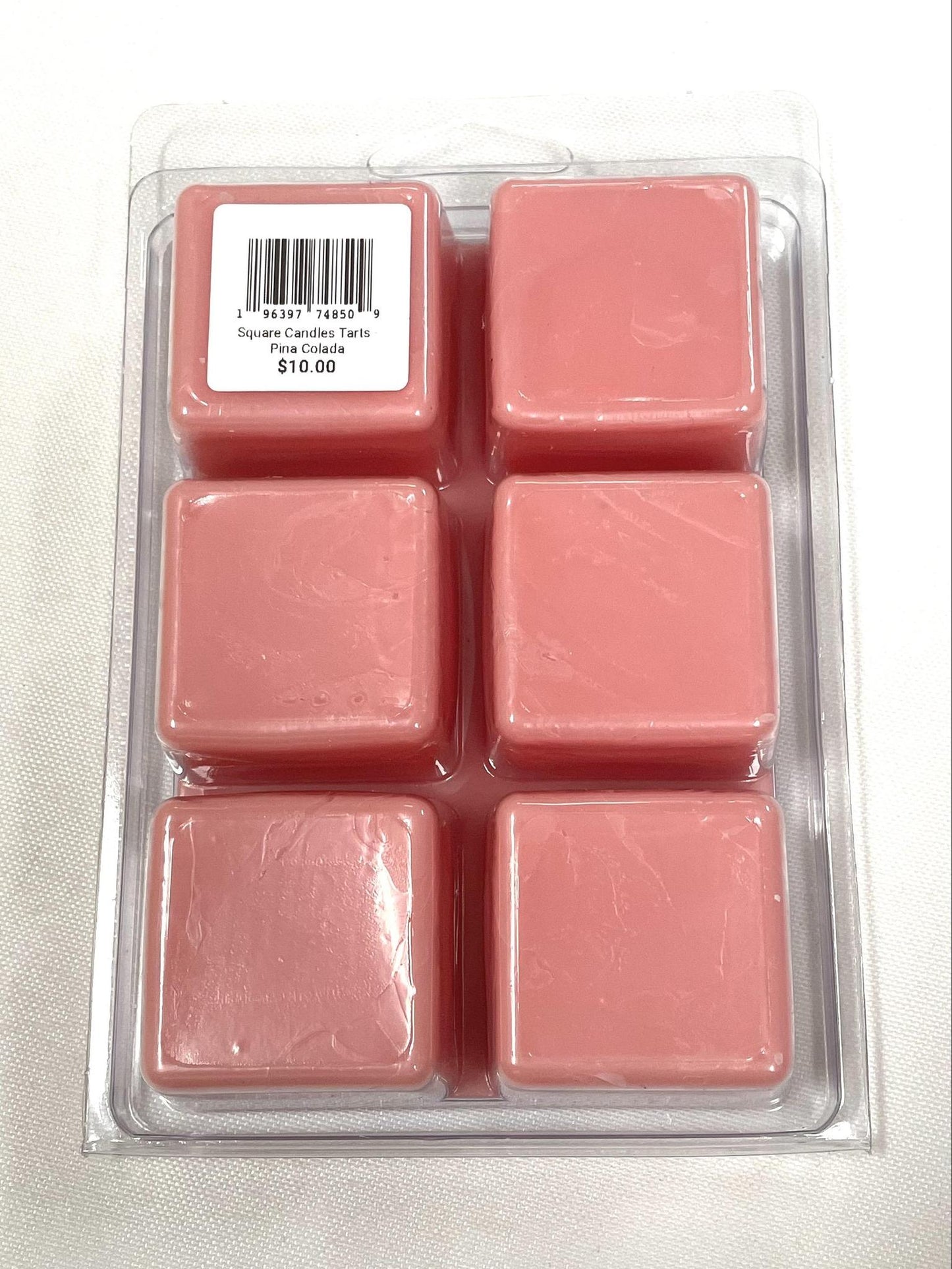 Square Candles Tarts - Pina Colada