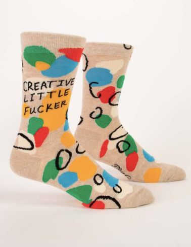 Creative Little F*cker Men's Crew Socks