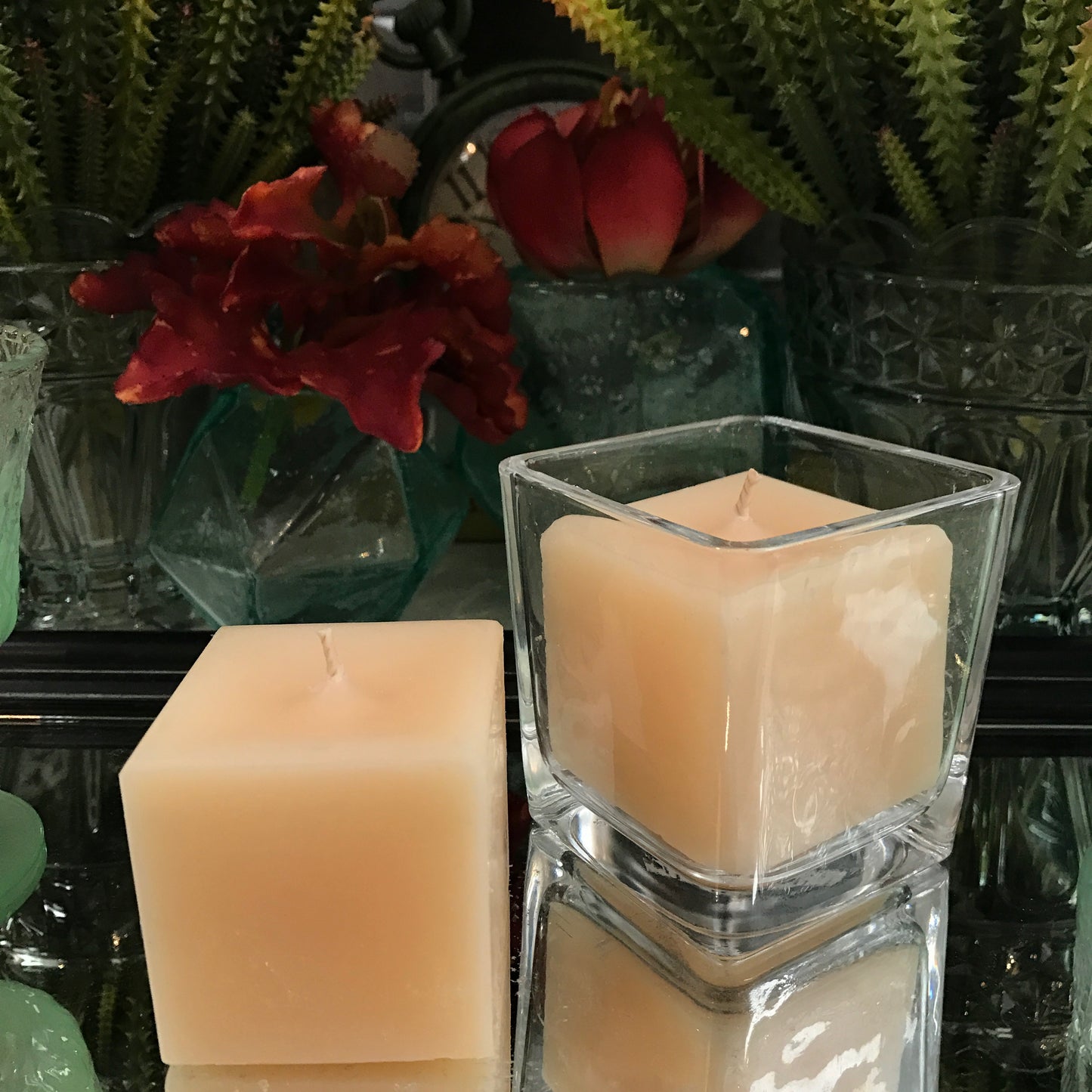 Square Candles - Cottonfield