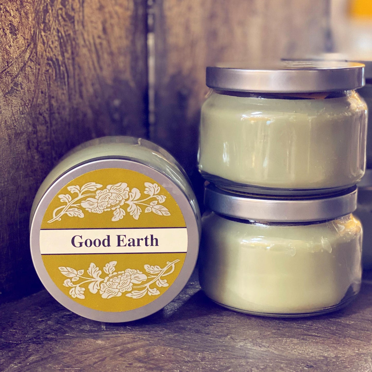 Square Candles - 8oz Soy Wax Jars