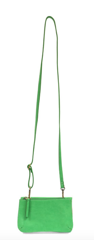 Green Evie Crossbody Organizer Bag