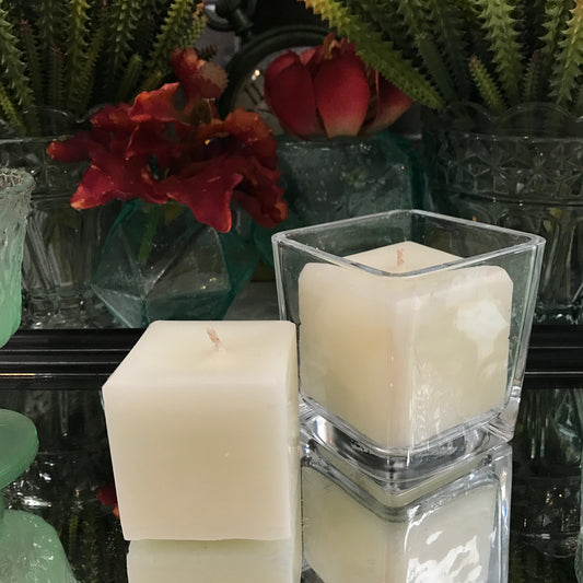 Square Candles - Italian Cream