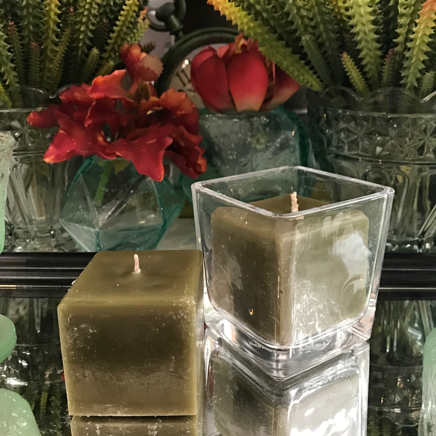Square Candles - Good Earth