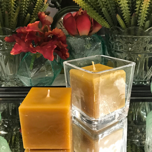 Square Candles - Pumpkin Giving