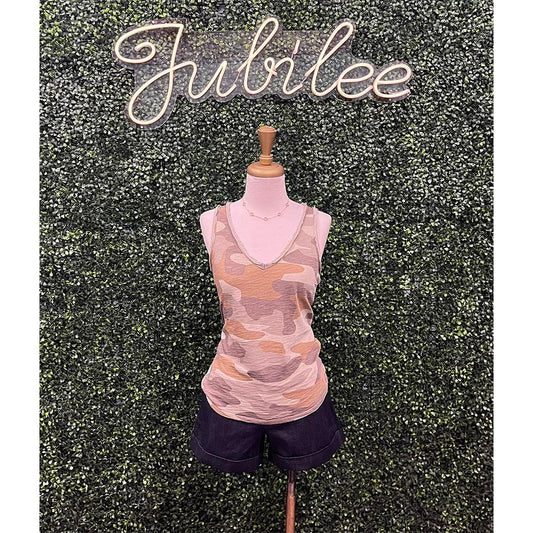 Sirena Camo Tank Top Shirt