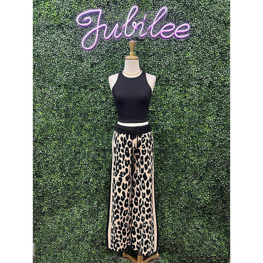 Kendall Leopard Knit Pant