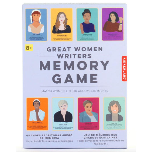 Great Women Writers Memory Game