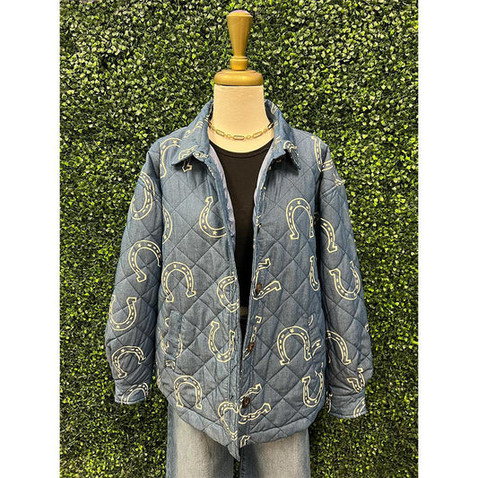Hadlee Quilted Horshoe Jacket