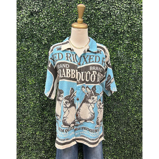 Vintage Bunny Short Sleeve Shirt