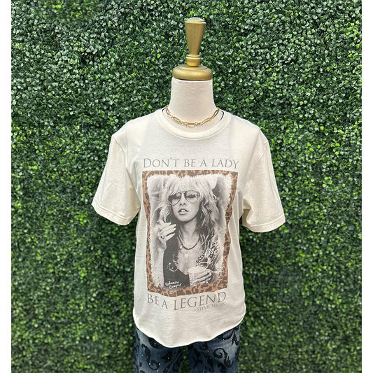 "Don't Be A Lady" Rock Tee