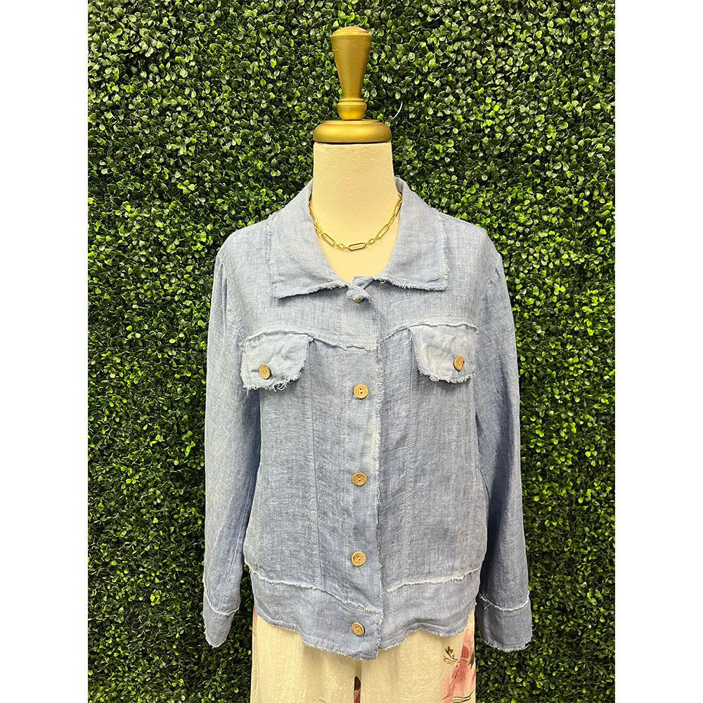 Denim Linen Jacket