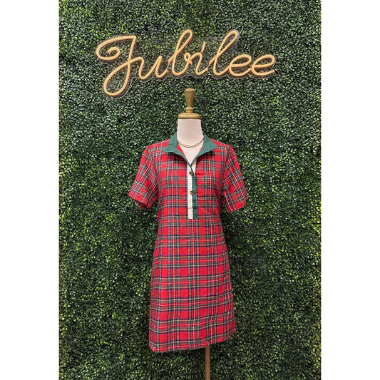Philippa Plaid Mini Dress