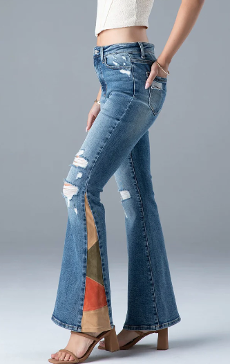 Phoenix High Rise Flare - Malibu Jeans