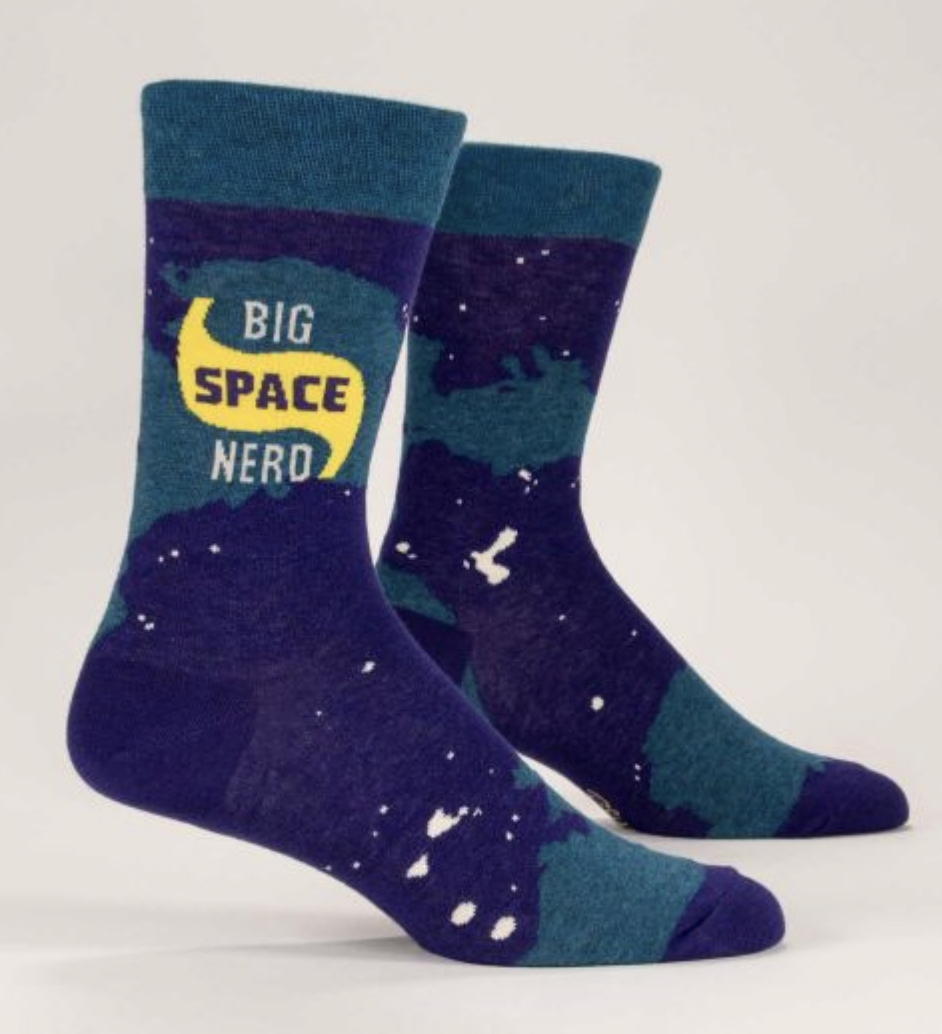 Big Space Nerd Men's Socks