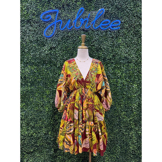 Vogue Coffee Mini Dress