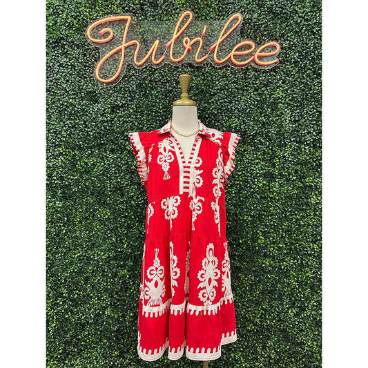 Ardell Cherry Red Dress