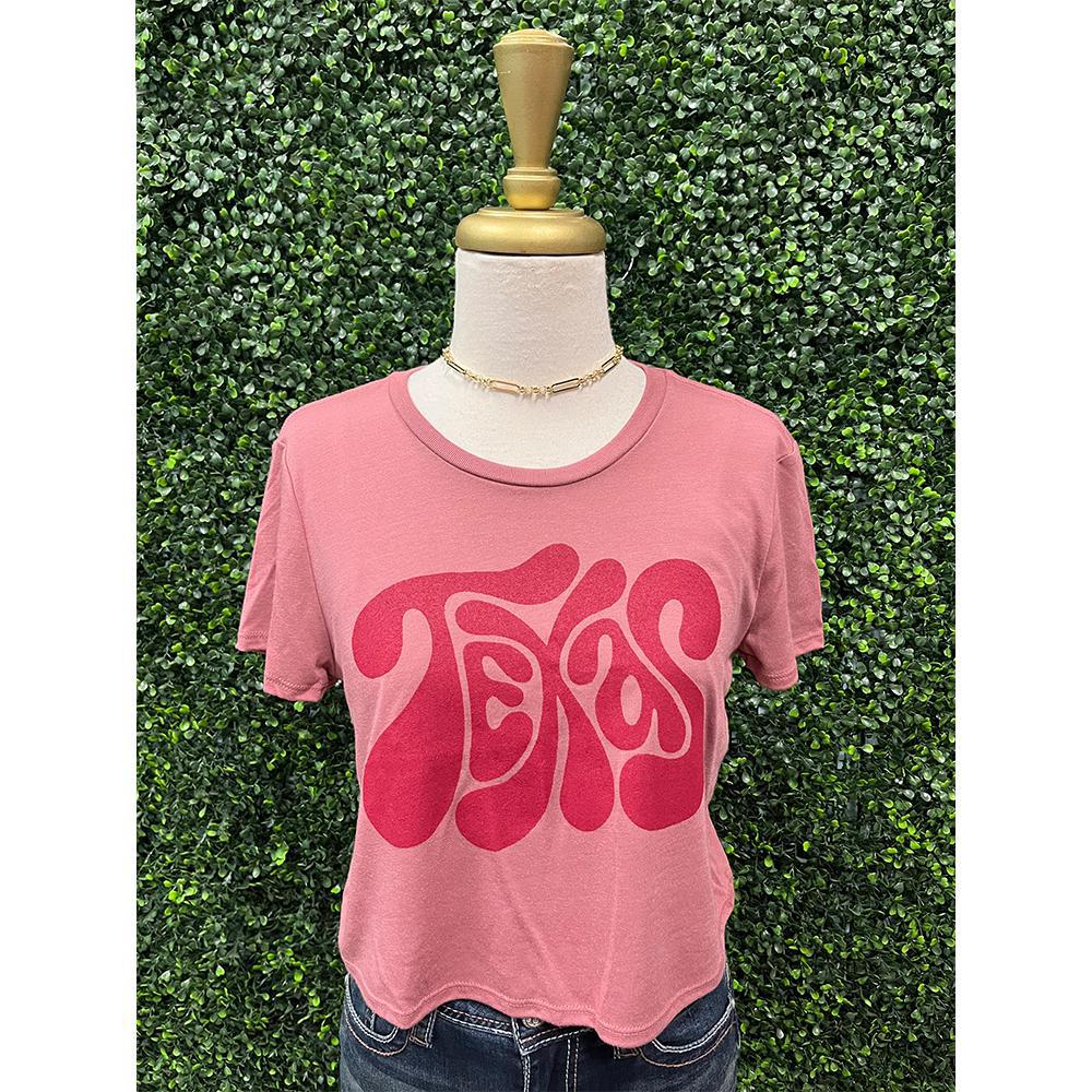 Texas Crop Top T-Shirt