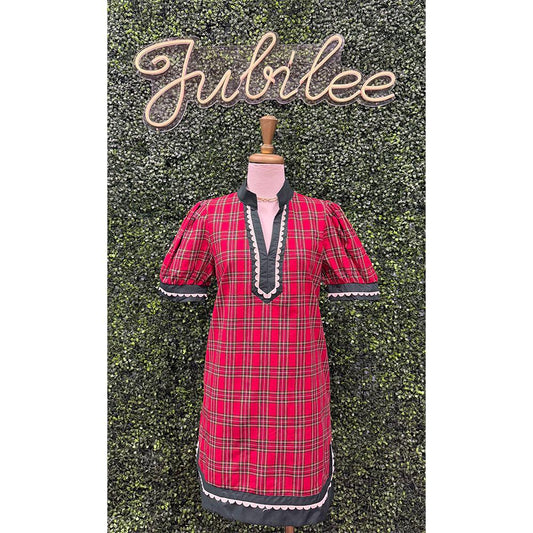 Morri Plaid Mini Dress