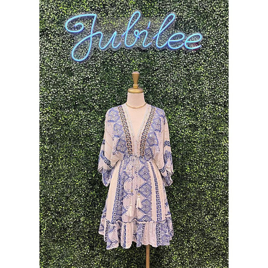 Bria Sequin Boho Dress