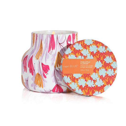 Pineapple Flower Pattern Play Petite Jar, 8 oz