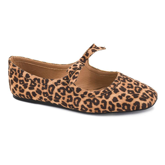 Layover Leopard Ballet Flats By Corky's