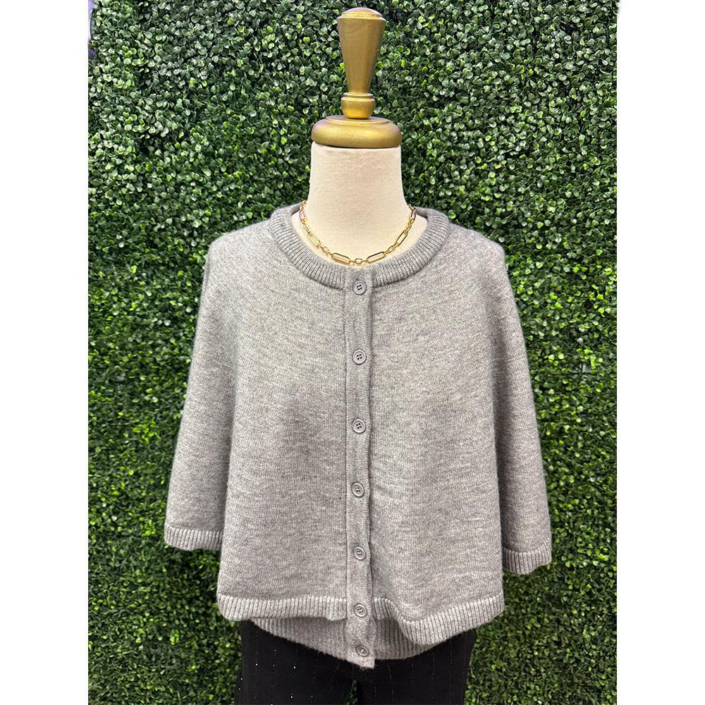 Sansa Ash Grey Capelet