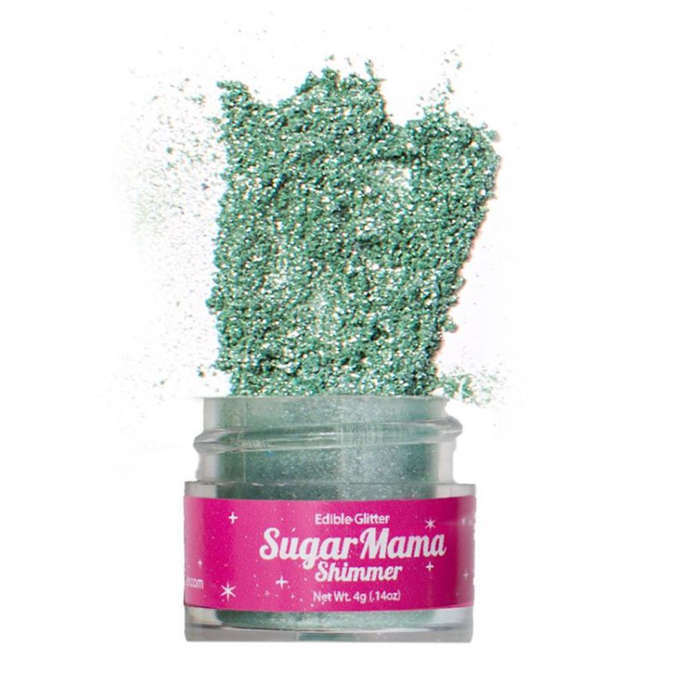 Sugar Mama Shimmer Drink Glitter - Glow Up Green