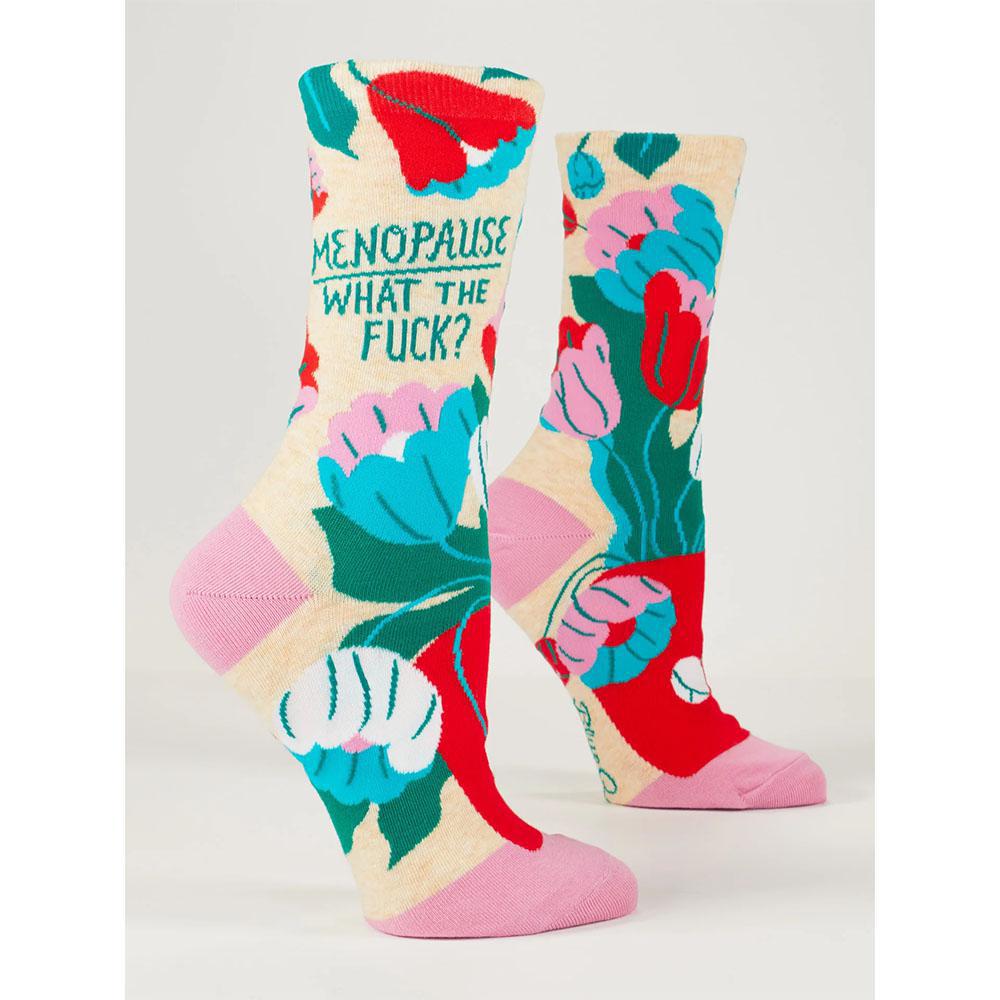 Menopause. What The Fuck? W-Crew Socks