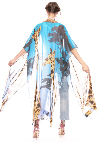 Safari Babe Kimono By Aratta