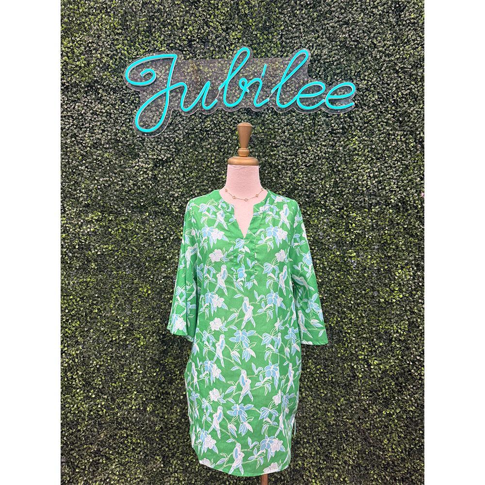 Elizabeth Tiki Tropics Beach Dress
