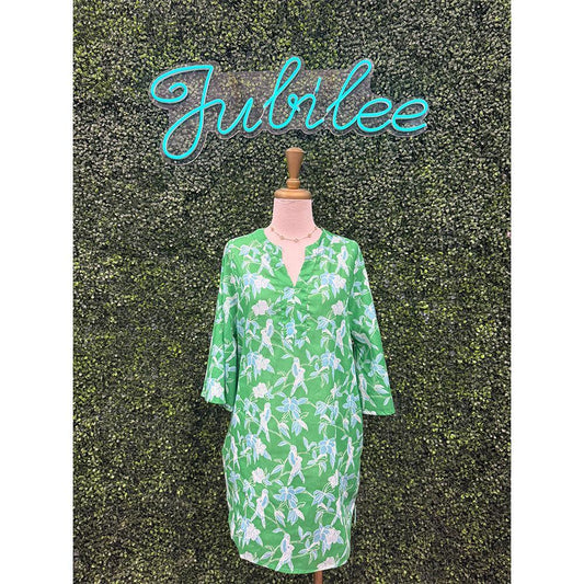 Elizabeth Tiki Tropics Beach Dress