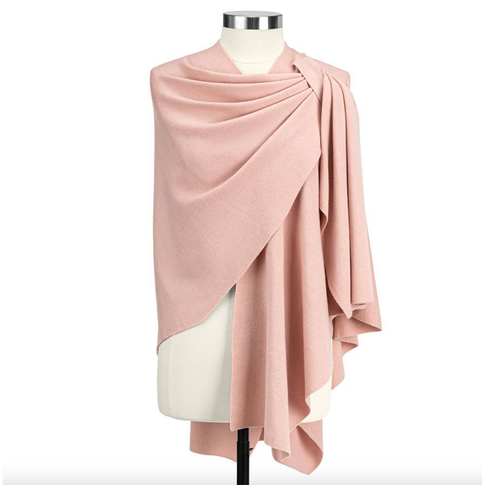 Dusty Rose Keyhole Travel Wrap