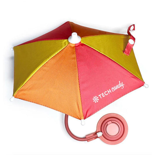 SCREEN SHADE MAGNETIC PHONE UMBRELLA : PINK/ORANGE/YELLOW