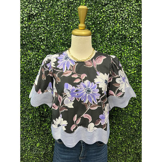 Lulani Night Flower Top