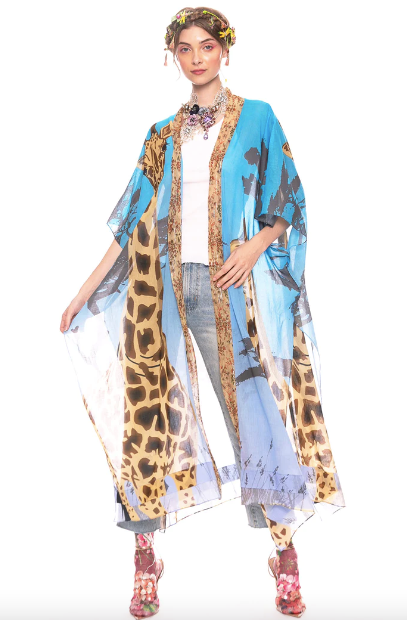 Safari Babe Kimono By Aratta