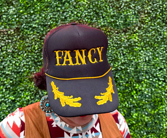Fancy Gold Embroidered Hat Scrambled Eggs