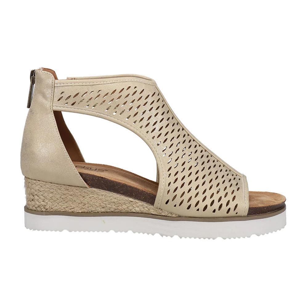 Gold Sugar Momma Wedge Sandals Corky's