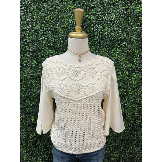 Vintage Cream Kamala Top