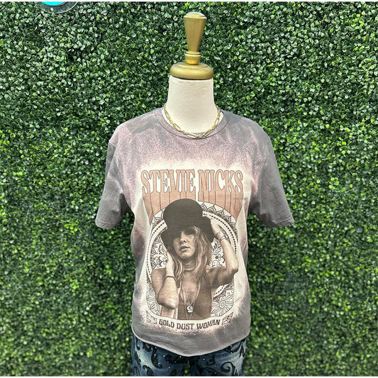 Stevie Gold Dust Woman Rock Tee