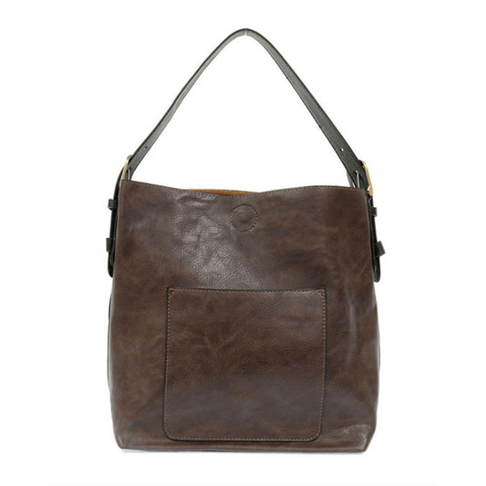 Classic Hobo Bag - Dark Oak
