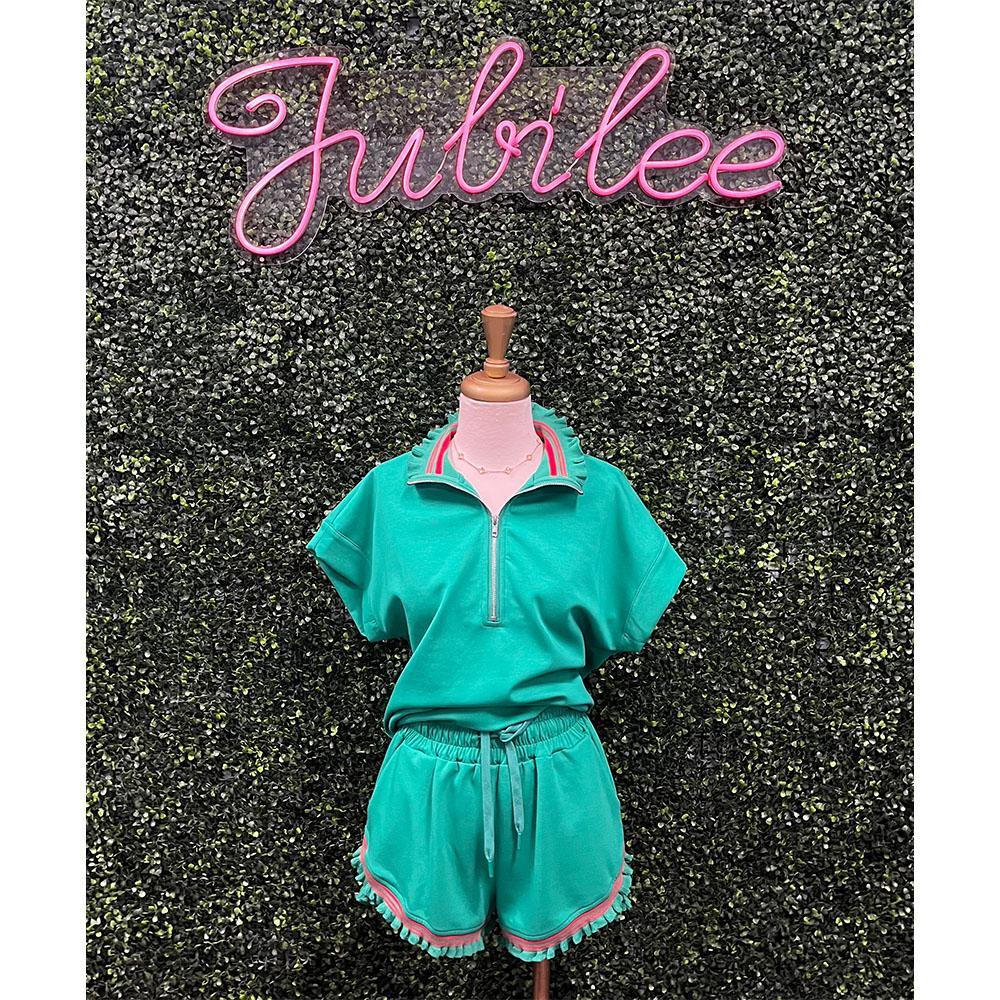 Island Green Chic Shorts