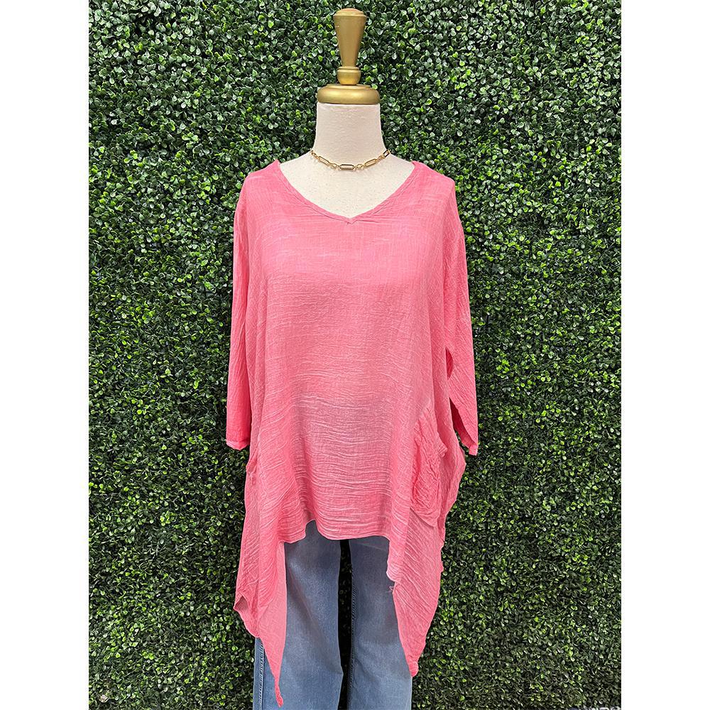 Nova Salmon Cotton Top