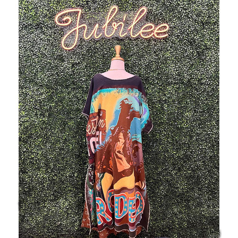 Cheyenne Cheetah Camo Hi-Lo Top