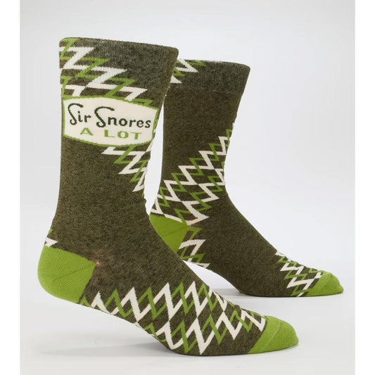 Sir Snores A Lot Men's Socks