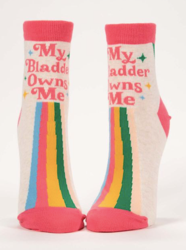 My Bladder Owns Me Ankle Socks